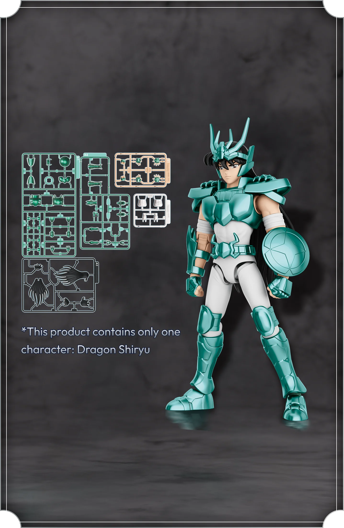 Saint Seiya Champion Class 09 - Dragon Shiryu [Blokees]