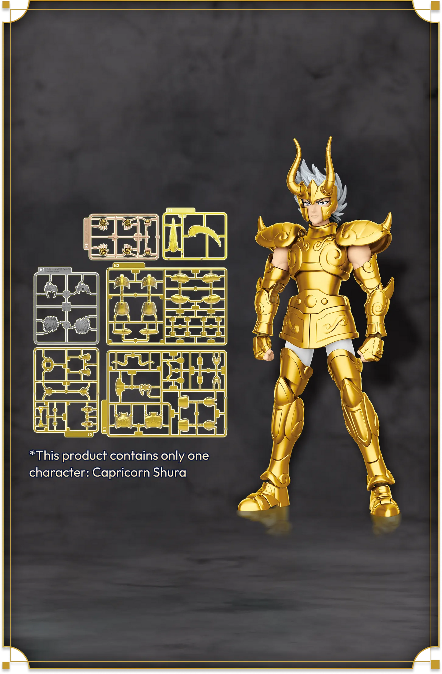 Saint Seiya Champion Class 10 - Shura de Capricornio [Blokees]