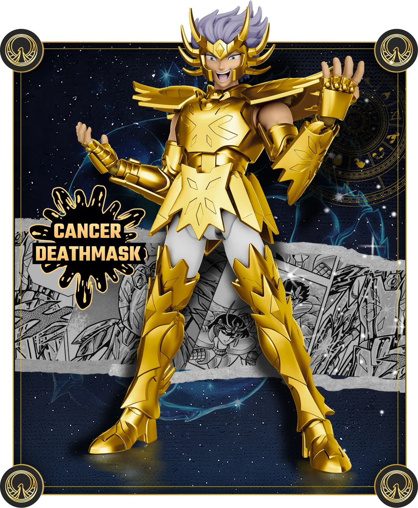 Saint Seiya Champion Class 11 - Máscara de Muerte de Cáncer [Blokees]