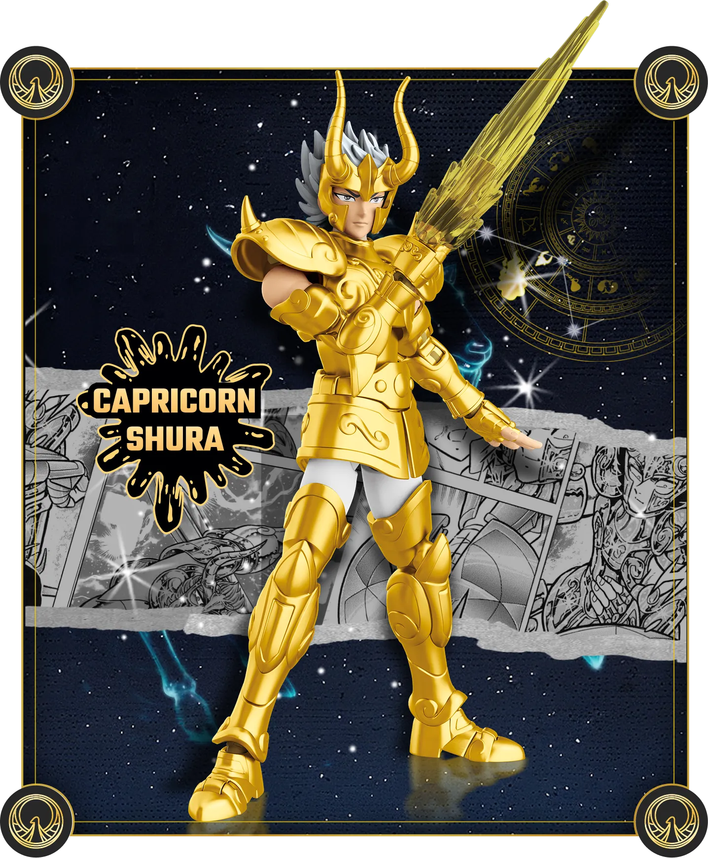Saint Seiya Champion Class 10 - Shura de Capricornio [Blokees]