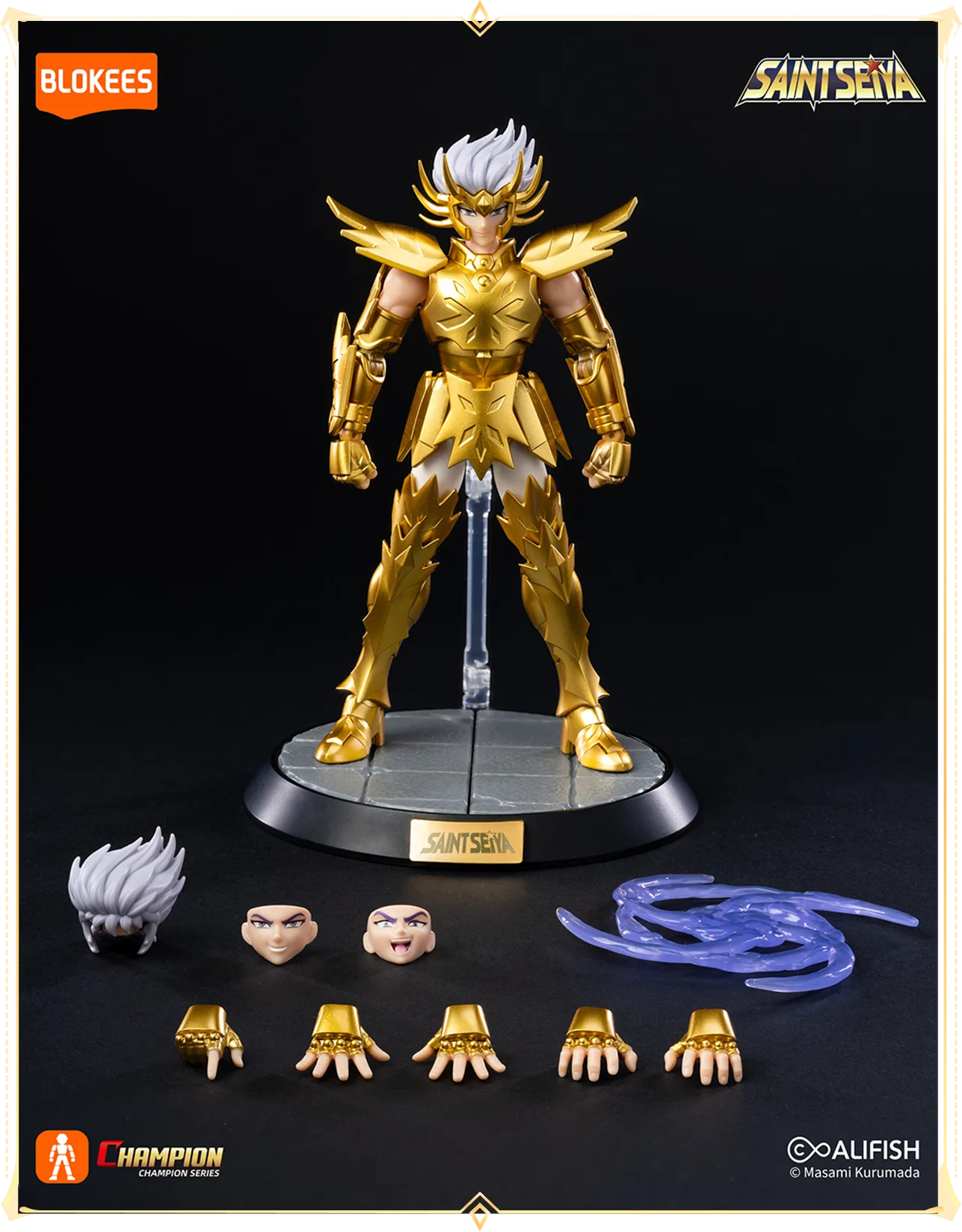 Saint Seiya Champion Class 11 - Máscara de Muerte de Cáncer [Blokees]