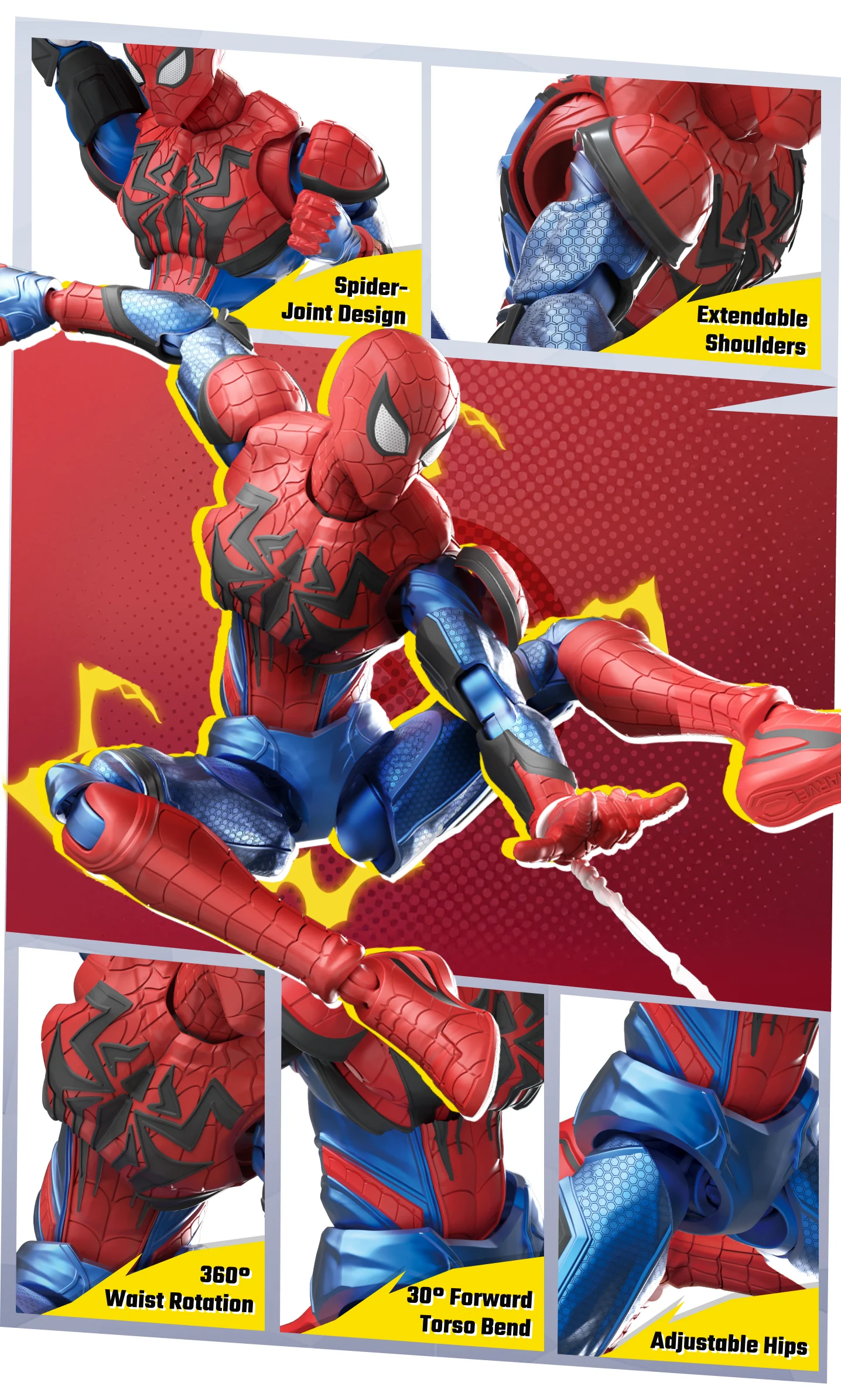 Marvel Rivals Champion Class 06 Spider-Man [Blokees]
