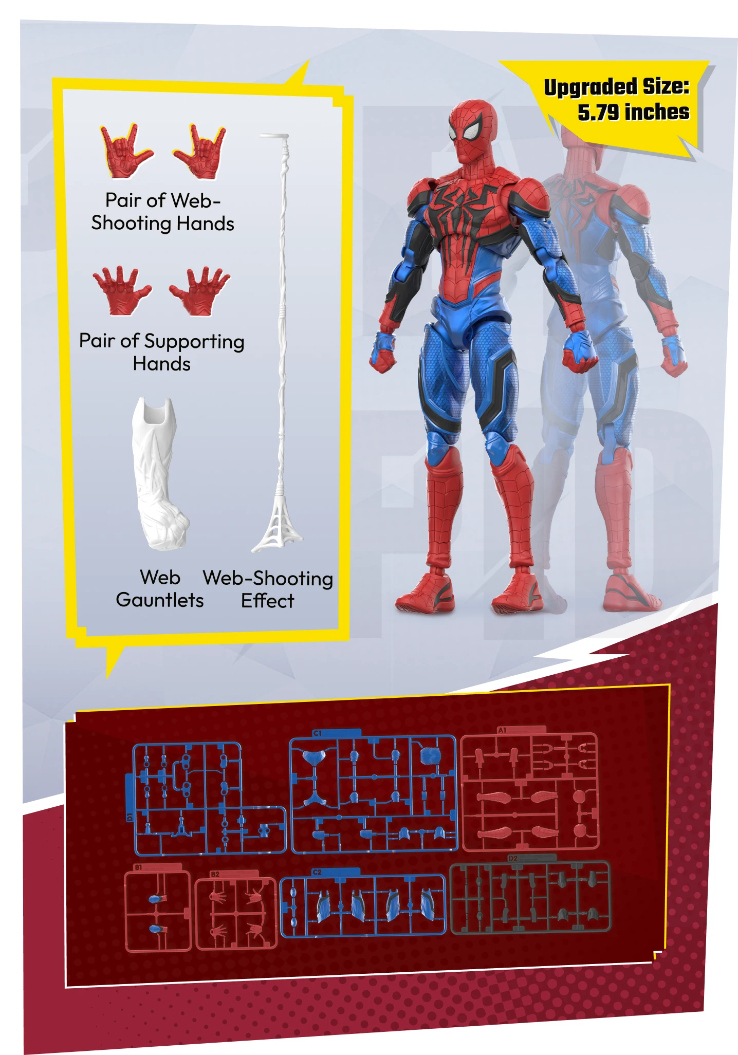 Marvel Rivals Champion Class 06 Spider-Man [Blokees]
