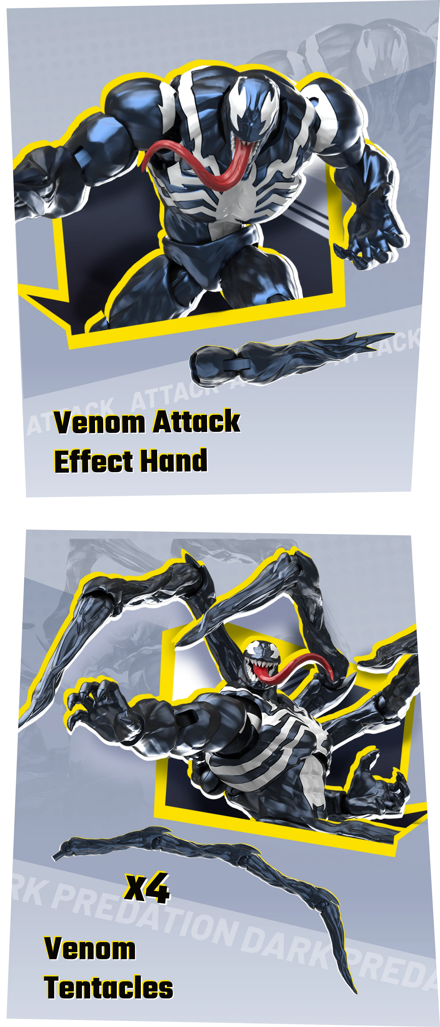 Marvel Rivals Champion Class 07 Venom Model Kits [Blokees]