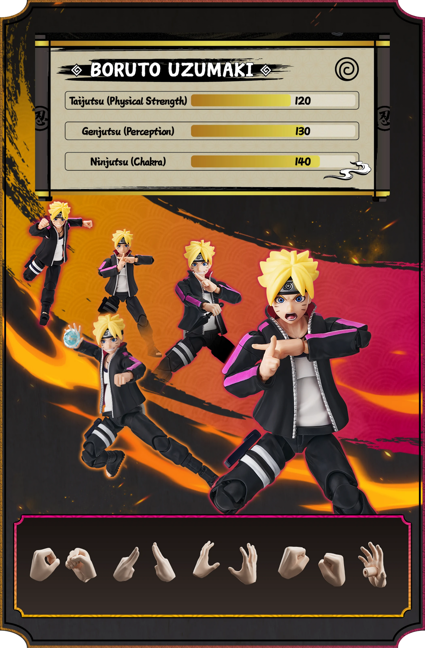 Naruto Champion Class 01 Boruto Uzumaki [Blokees]