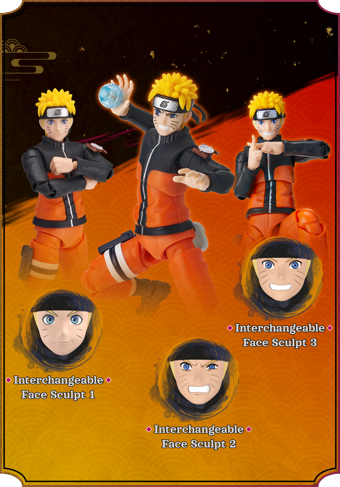 Naruto Champion Class 02 Naruto Uzumaki [Blokees]