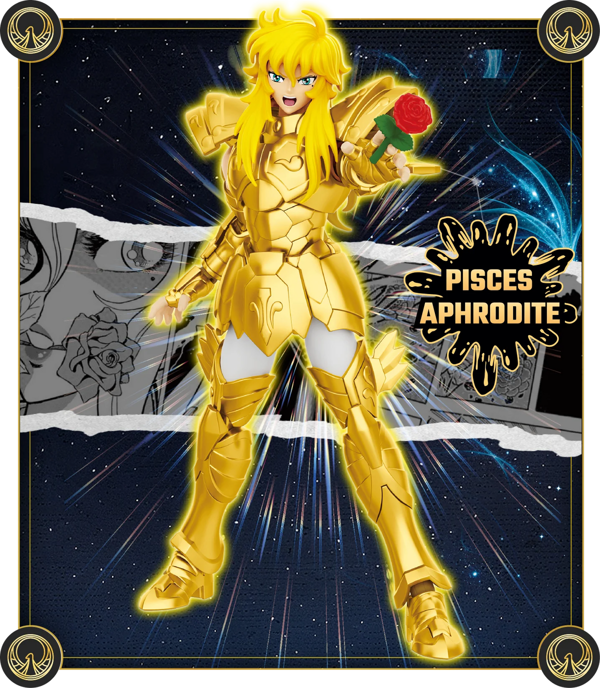 Saint Seiya Champion Class Afrodita de Piscis [Blokees]
