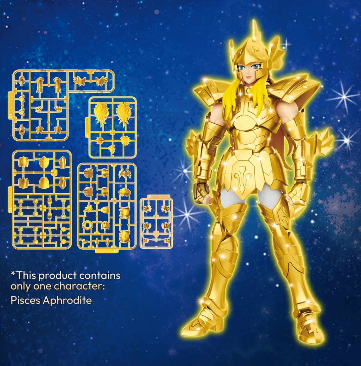 Saint Seiya Champion Class Afrodita de Piscis [Blokees]
