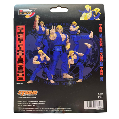 Storm Arena KEN Exclusive Traje Azul - Street Fighter Zero 3 [Storm Collectibles]