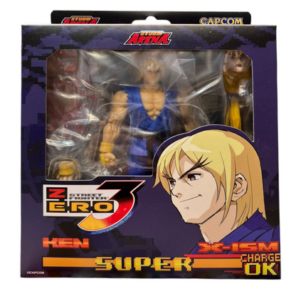 Storm Arena KEN Exclusive Traje Azul - Street Fighter Zero 3 [Storm Collectibles]