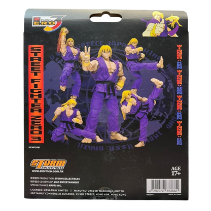 Storm Arena KEN Exclusive Traje Morado - Street Fighter Zero 3 [Storm Collectibles]