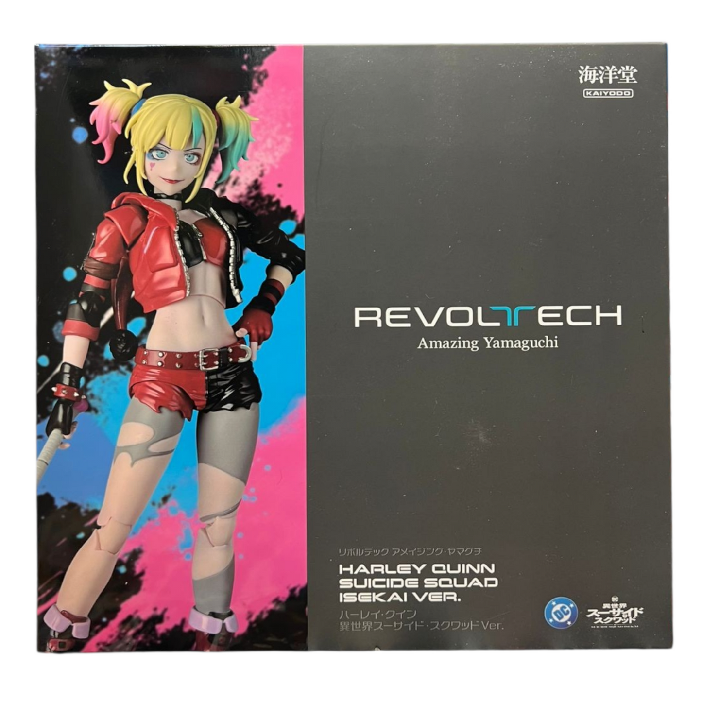 Amazing Yamaguchi Revoltech Harley Quinn - Suicide Squad Isekai Ver.