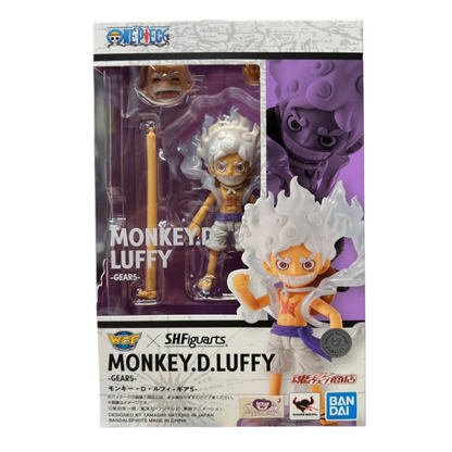 S.H. Figuarts x World Collectible Figures Monkey D. Luffy Gear 5