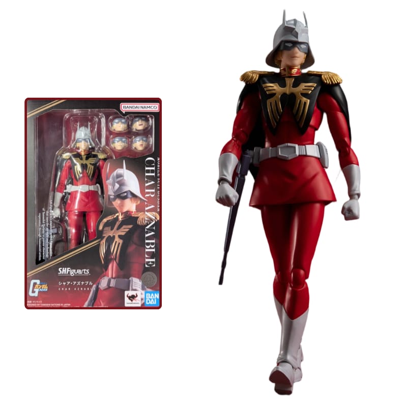 S.H. FIguarts Char Aznable - Mobile Suit Gundam