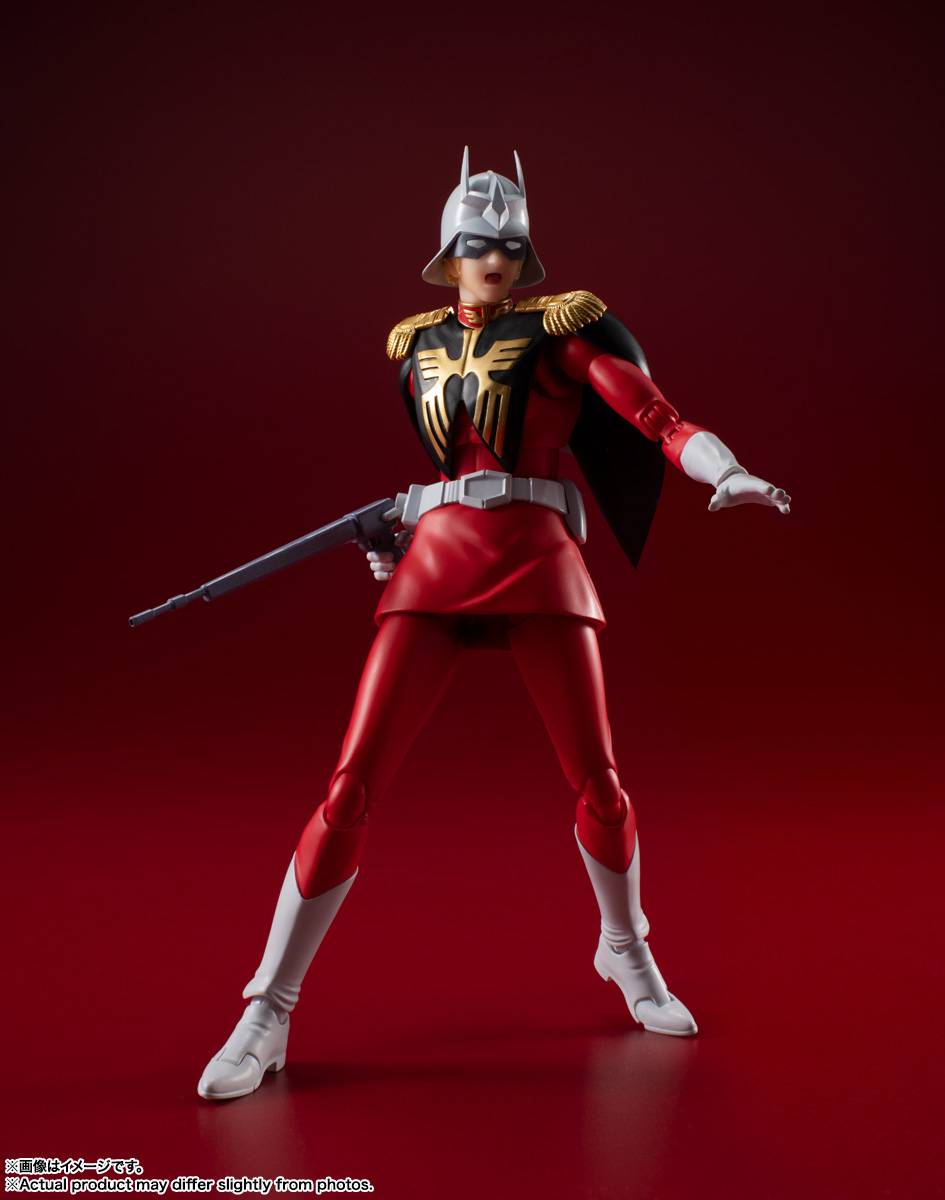S.H. FIguarts Char Aznable - Mobile Suit Gundam