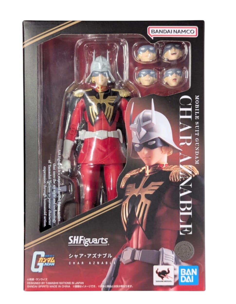 S.H. FIguarts Char Aznable - Mobile Suit Gundam