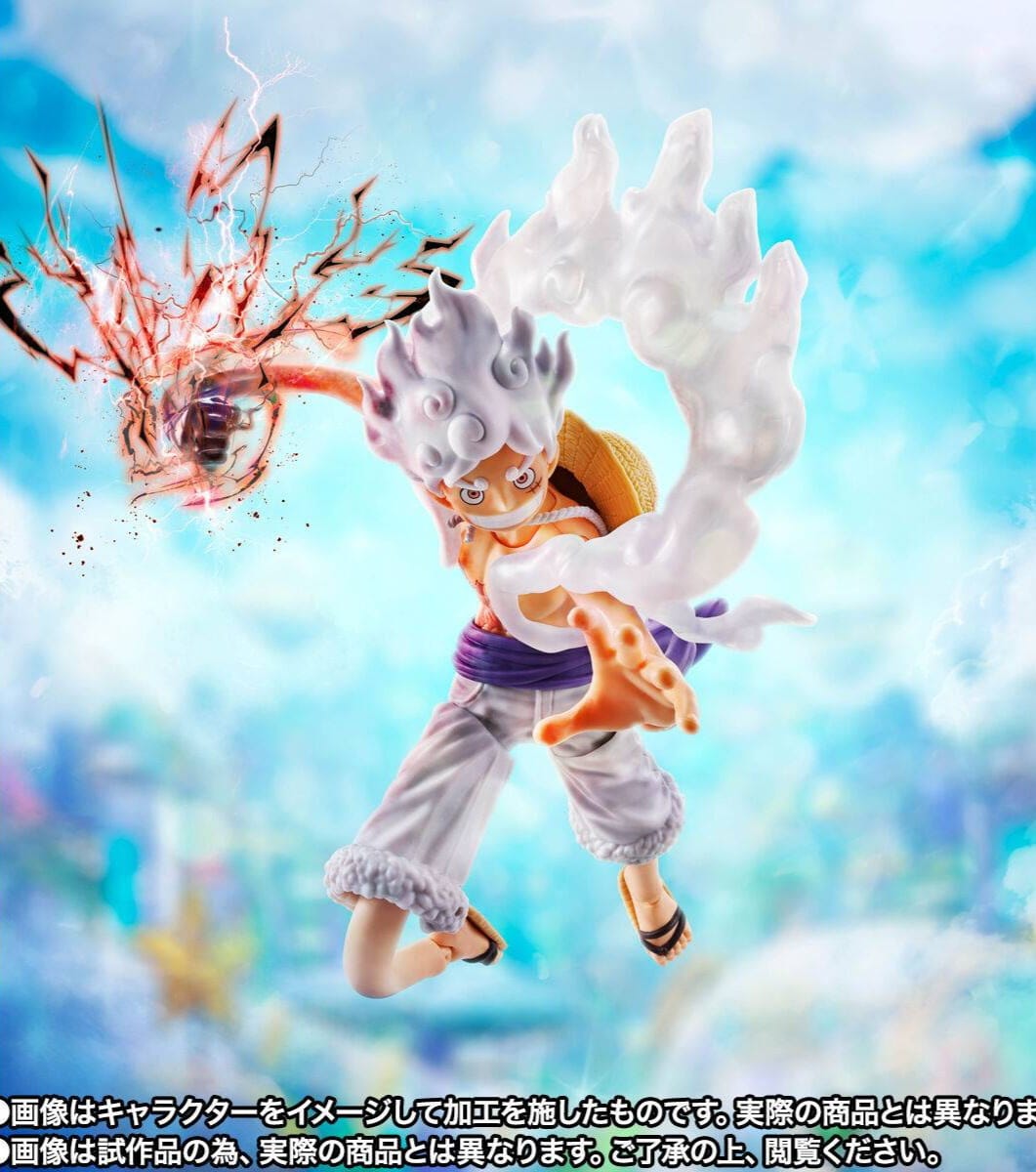 S.H. Figuarts Monkey D. Luffy Gear 5 - Egghead Ver.