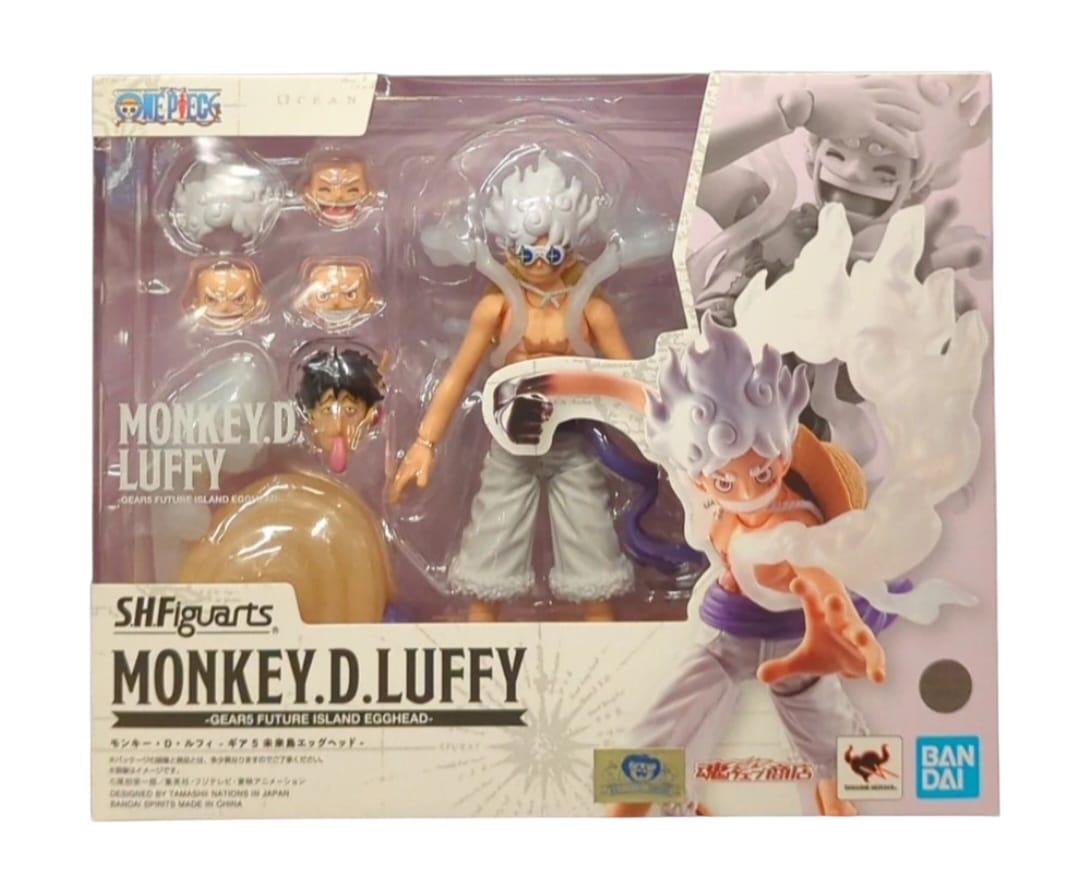 S.H. Figuarts Monkey D. Luffy Gear 5 - Egghead Ver.
