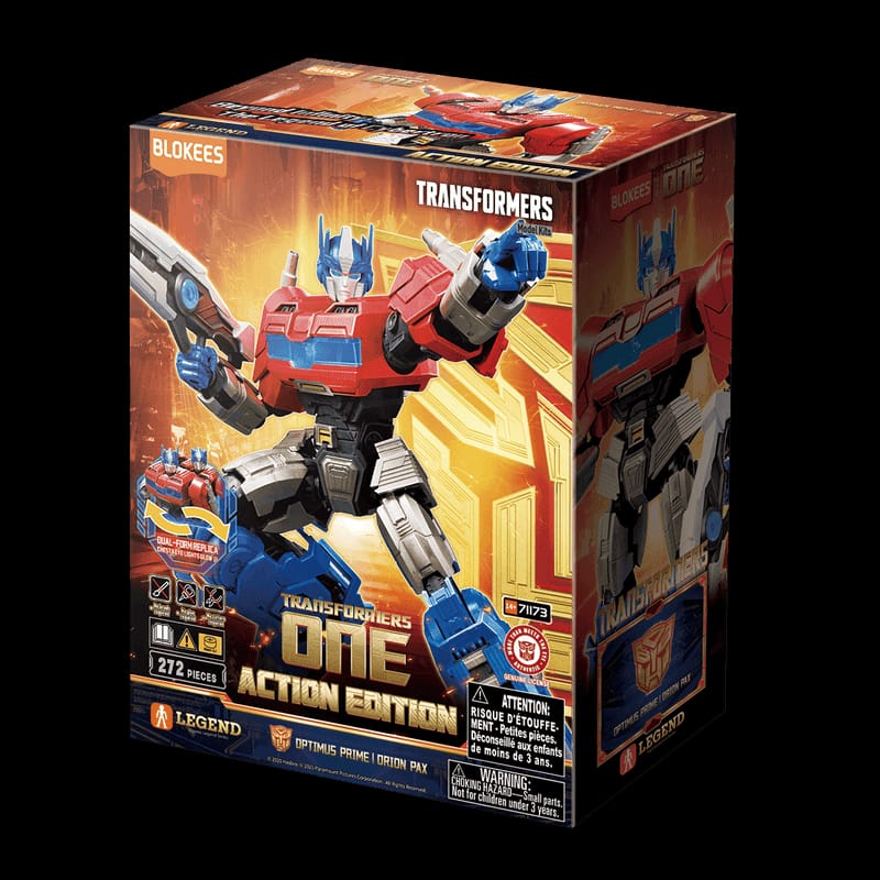 Transformers Action Edition 04 Optimus Prime [Blokees]