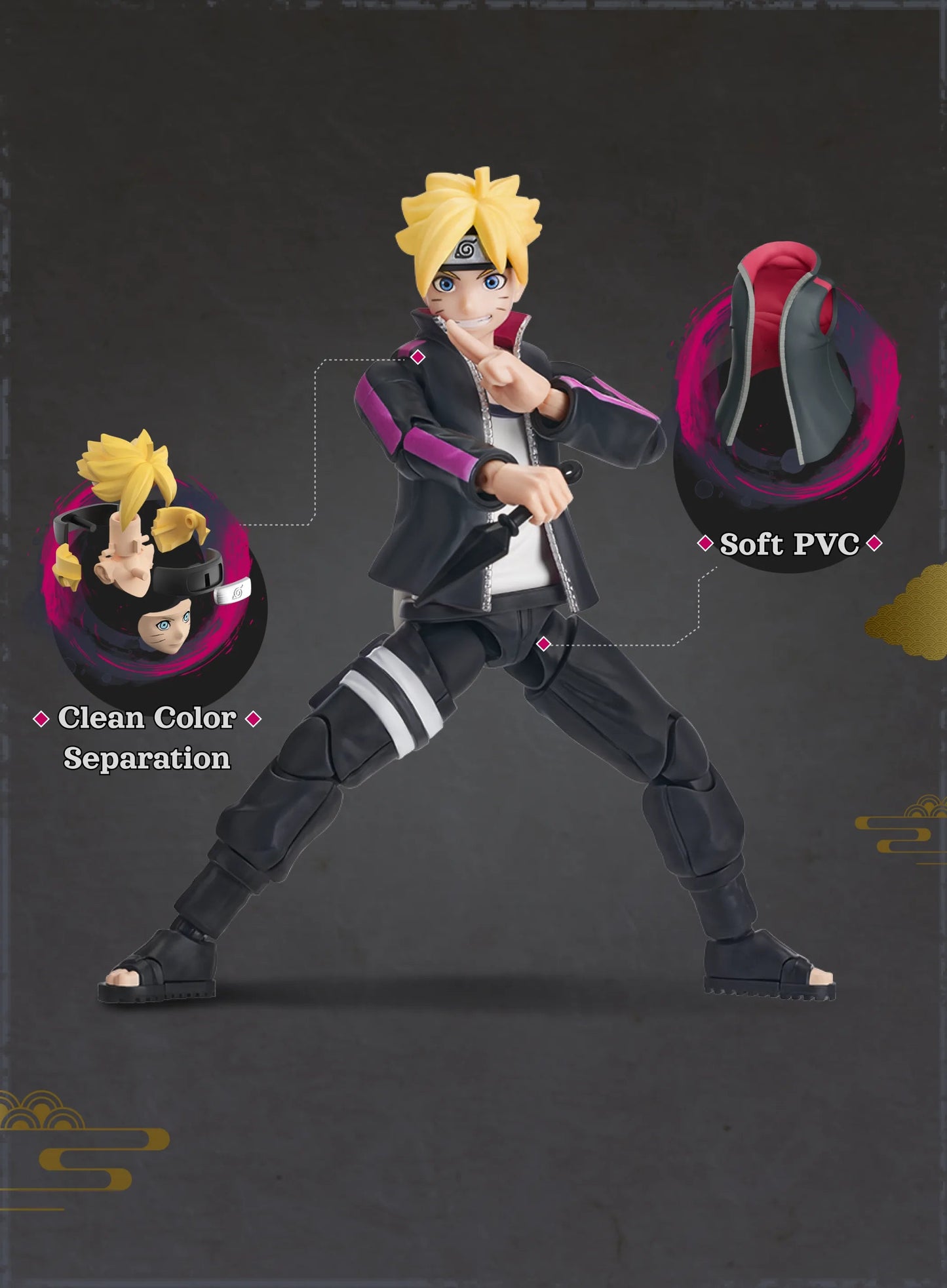 Naruto Champion Class 01 Boruto Uzumaki [Blokees]