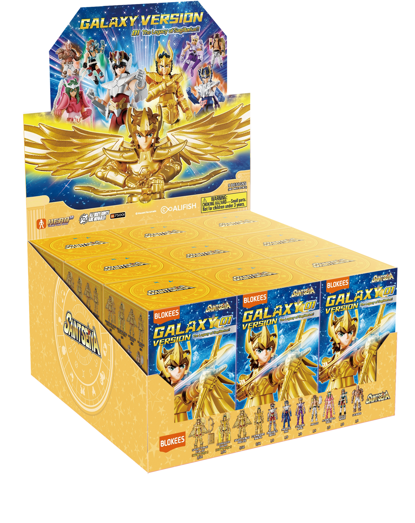 Blokees Saint Seiya Galaxy Series: 01 The Legacy of Sagittarius [Individual Aleatorio]