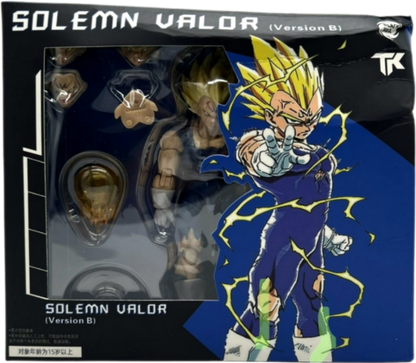 Majin Vegeta Battle Damage - Black Hole Toys x TK con CAJA DAÑADA
