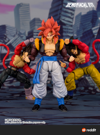 Demoniacal Fit Gogeta Super Saiyan 4 - SSJ4 - Savage Duo