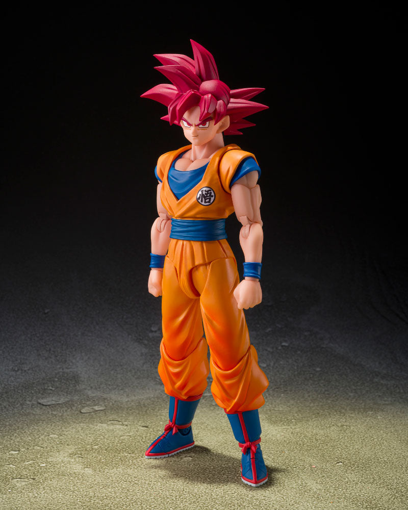 S.H. Figuarts Son Goku Super Saiyan God - SSG Dios