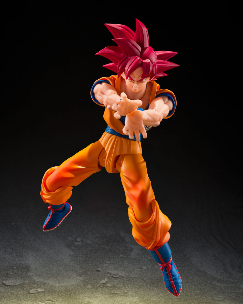 S.H. Figuarts Son Goku Super Saiyan God - SSG Dios
