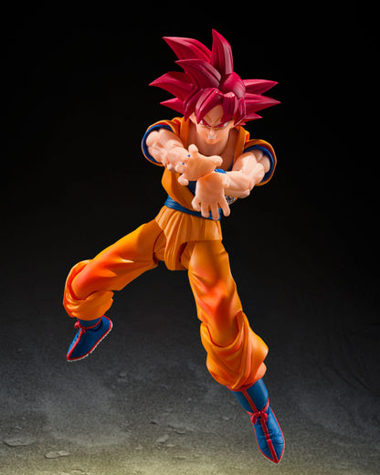 S.H. Figuarts Son Goku Super Saiyan God - SSG Dios