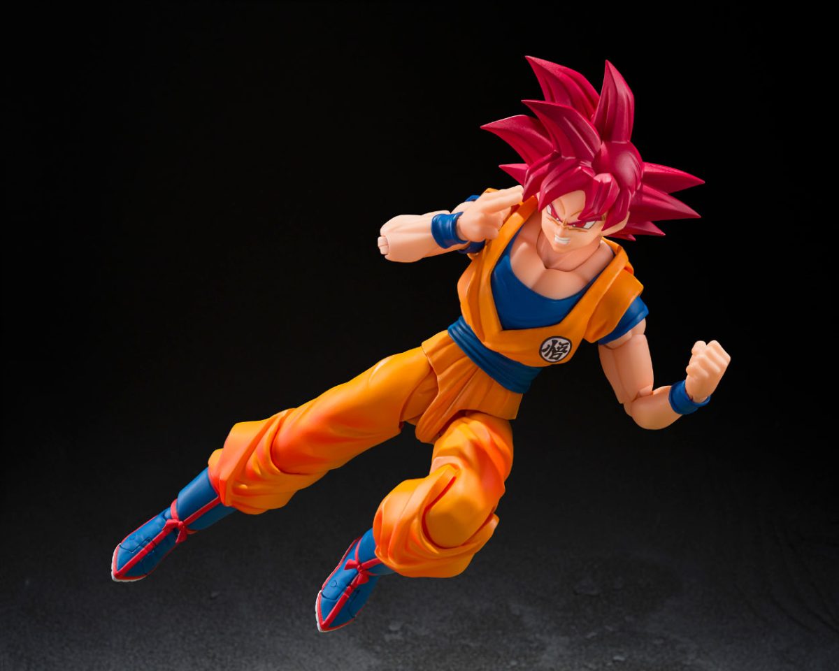 S.H. Figuarts Son Goku Super Saiyan God - SSG Dios