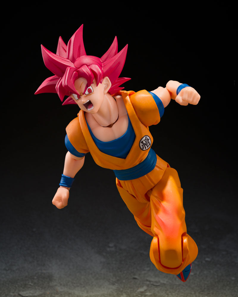 S.H. Figuarts Son Goku Super Saiyan God - SSG Dios