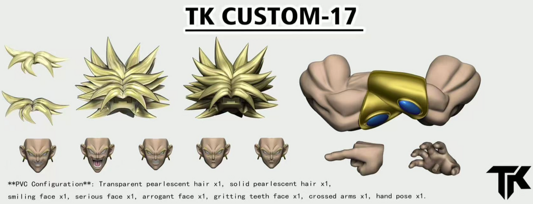 Kit TK017 para Broly SHF o DF - Tk custom