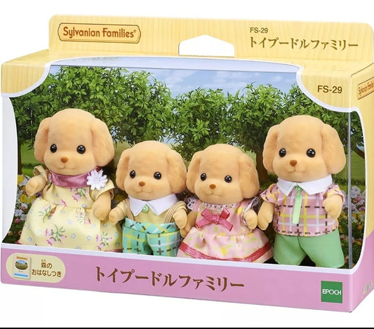 Sylvanian Families Familia Poodle