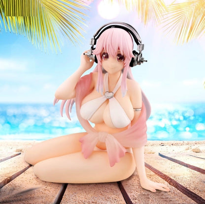 Noodle Stopper Super Sonico Bikini Blanco