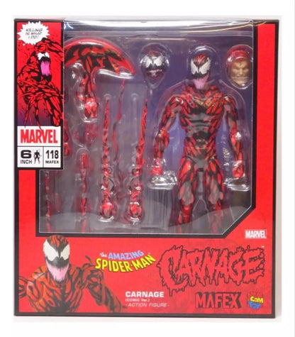 Mafex No. 118 Carnage Comic Version