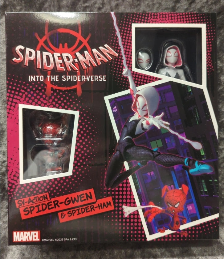 Sentinel Sv Action - Gwen Stacy & Spider Ham - Spider-verse