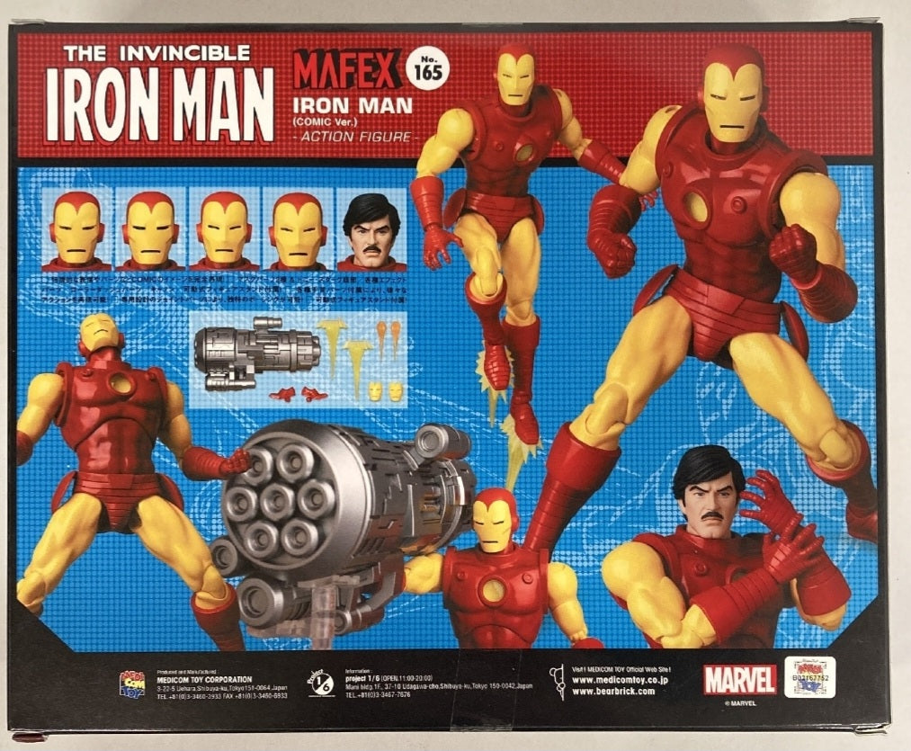 Mafex No. 165 Iron Man Comic Versiom