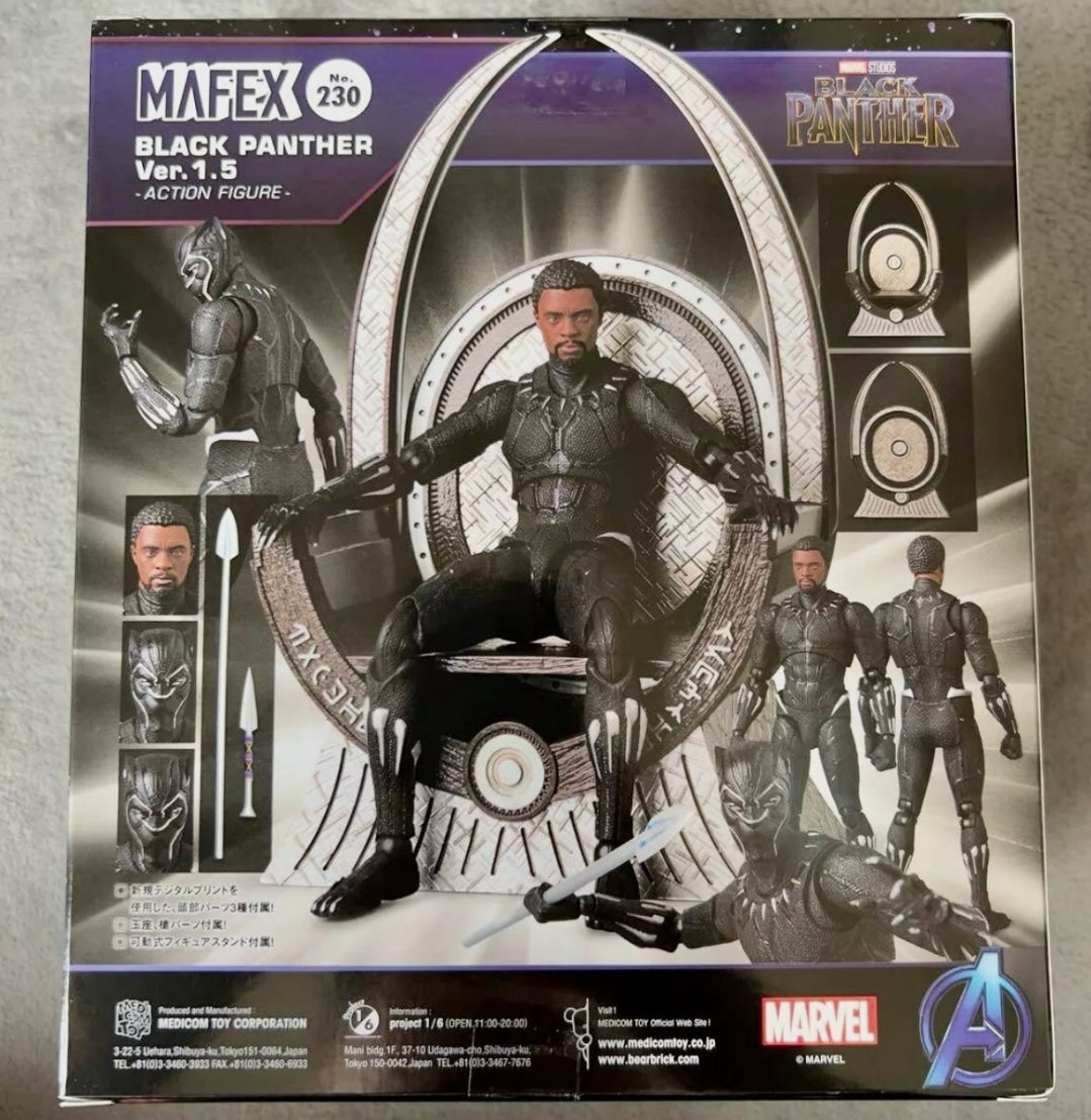 Mafex No. 230 Black Panther Version 1.5 Infinity Saga