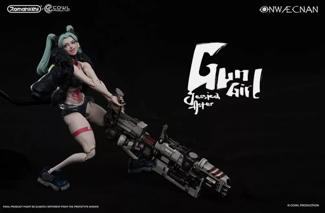 Gun Girl Jessica Alter Romankey x Cowl Deluxe Version [Rebecca]