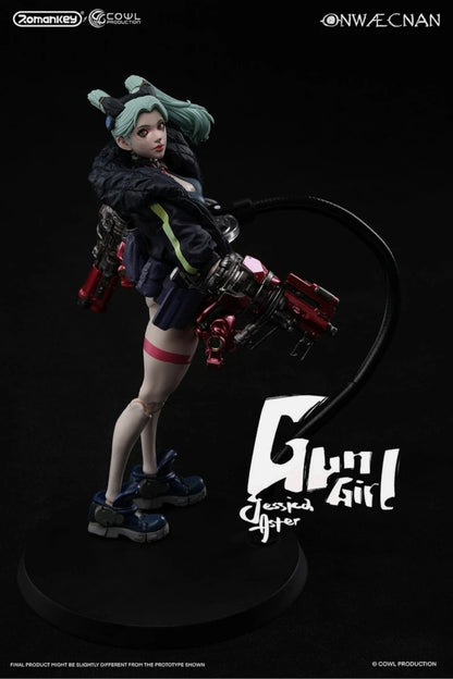 Gun Girl Jessica Alter Romankey x Cowl Deluxe Version [Rebecca]