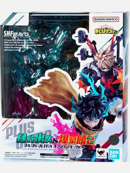 S.H. Figuarts Set Accesorios Plus Ultra para Bakugo & Deku