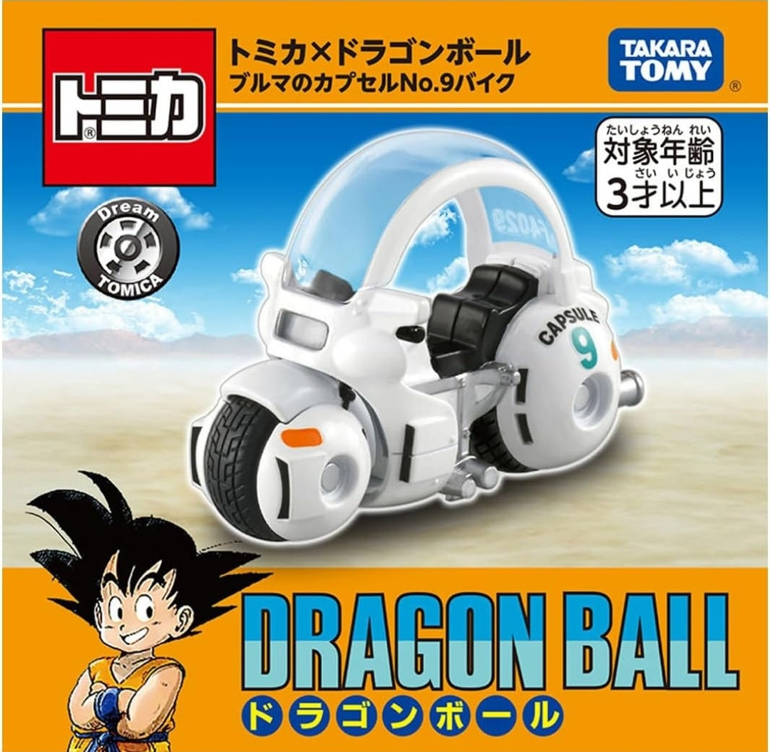 Dream Tomica - Motocicleta  Bulma Capsula No.9 - Dragon Ball [Takara Tomy]