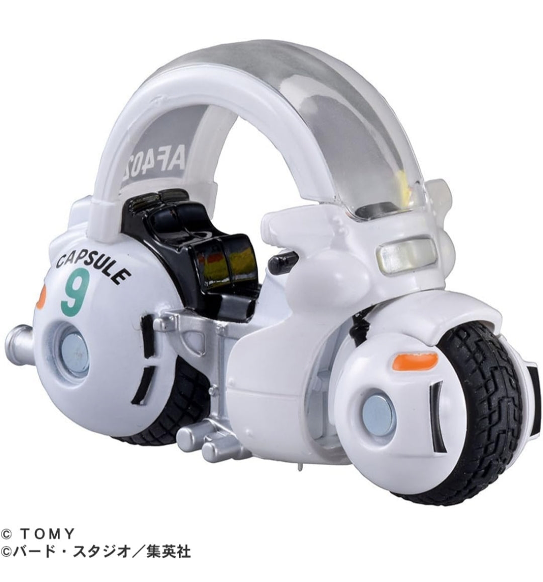 Dream Tomica - Motocicleta  Bulma Capsula No.9 - Dragon Ball [Takara Tomy]