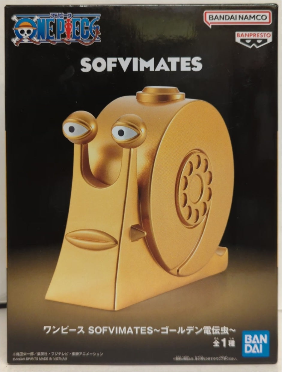 Sofvimates - Golden Den Den Mushi - Transponder Snail [Banpresto]