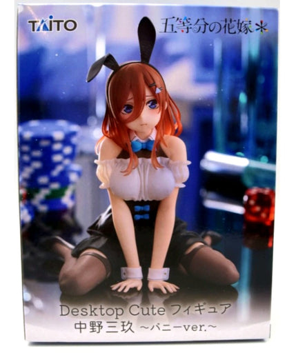 Desktop Cute - Miku Nakano Bunny Ver. - Las Quintillizas [taito]