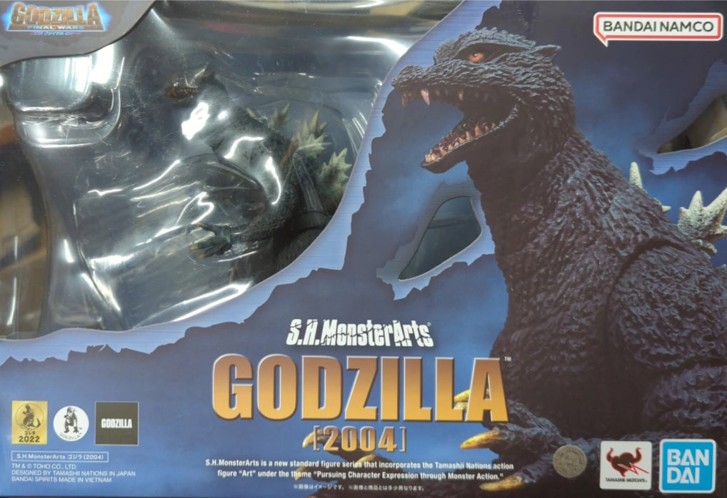 S.H. MonsterArts Godzilla (2004) - Godzilla Final Wars