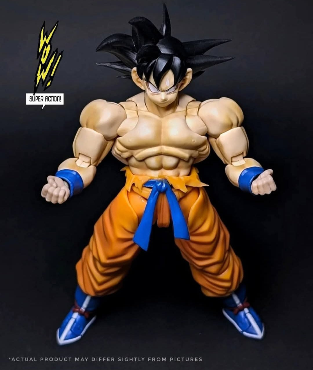 Wow Super Action Bulked Warrior Ver. B Goku Musculoso