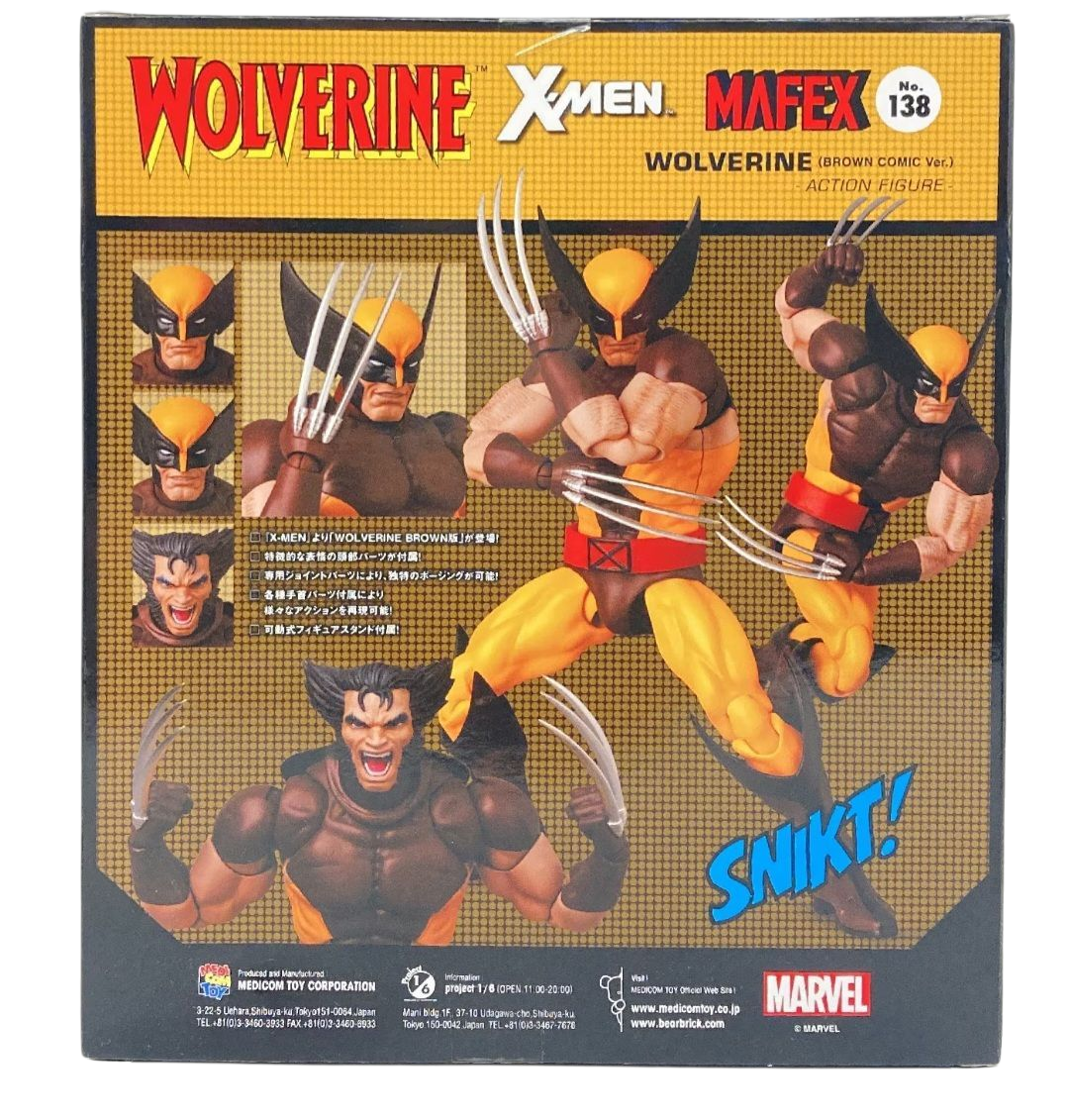 MAFEX No.138 Wolverine (Brown Costume Ver.)