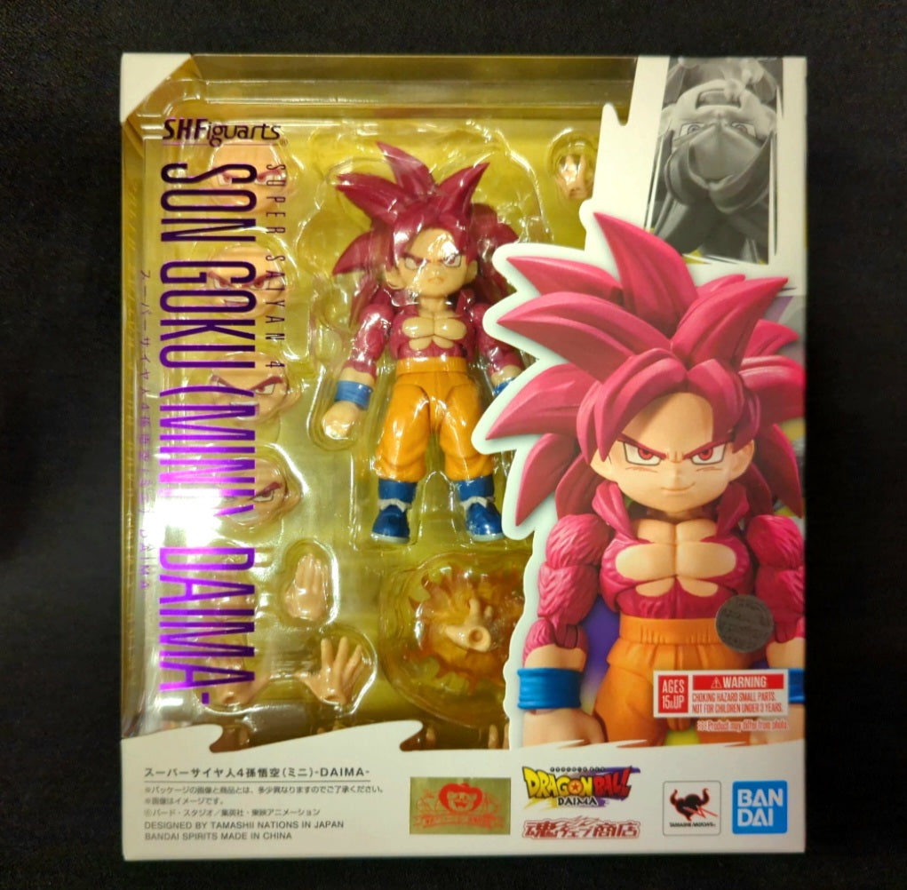 S.H. Figuart Goku Mini Super Saiyan 4 - SSJ4 Daima